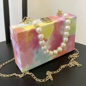 Glam Tie Dye Clutch